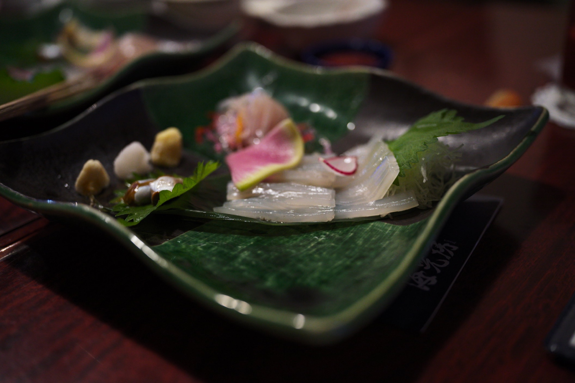 函館で味わった刺身
